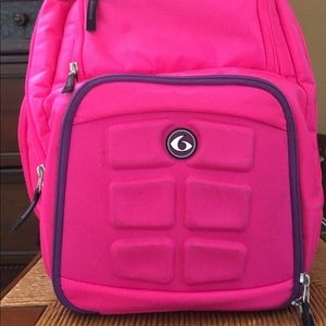 Six pack 300 meal prep backpack.